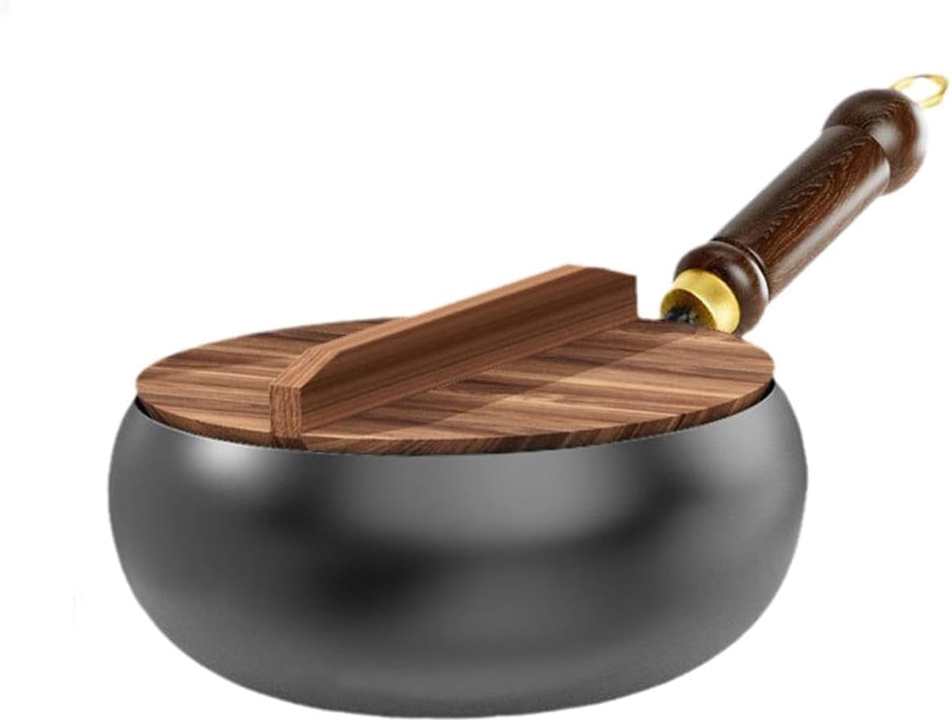 Pan Without The Rim Japanese Iron Pan, Japanese Hand-Forged Non-Stick IronPan Without, for ...
