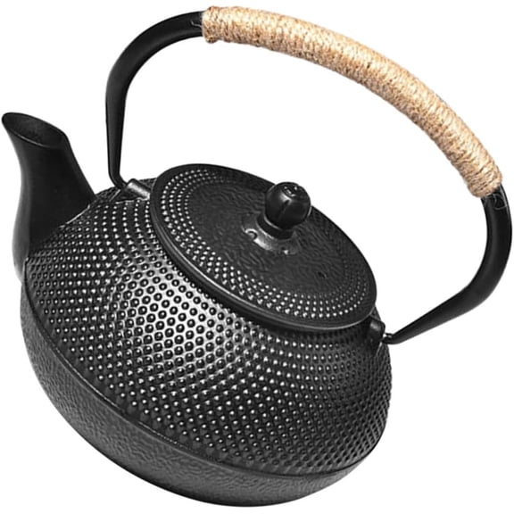 Japanese Iron Teapot Retro Design for Home Use for Tea Great Heat Retention Lightweight Portable for Office and Outdoor Enjoyment