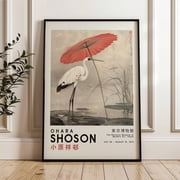 Japanese Japanese Nature Inspired Vintage Fine Japanese Nature Inspired Nature Japanese Wave Inspired Japandi Poster Unframed Paper Print