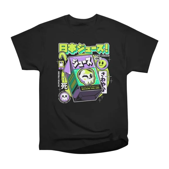 Japanese Juice T-Shirt Tee Gift For Him Merch For Her Apparel For Friend