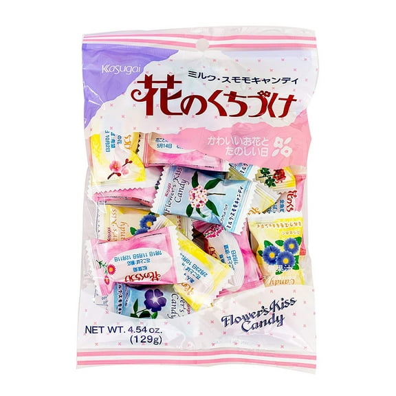 Kasugai Japanese Candy, Hana No Kuchizuke Flower Kiss, 4.54 -Ounce