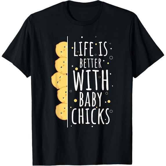 Japanese Kawaii Chicken Farming Spring Easter Baby Chicks T-Shirt