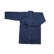 Japanese Kendo Keikogi Jacket, Martial Arts 100% Cotton Kendogi Navy Blue Top Only Uniform, Sizw 1