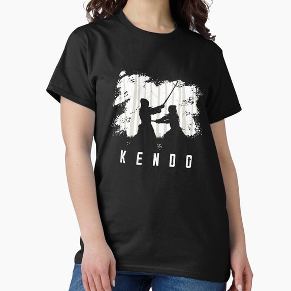 Japanese Kendo Warrior Samurai Martial Arts Katana Fighter Unisex T-Shirt, up to size 5XL