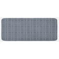 thumbnail image 1 of Japanese Kitchen Mat, Wavy Pattern with Sprouts Spring Theme Floral Eastern Pattern, Plush Decorative Kitchen Mat with Non Slip Backing, 47" X 19", Charcoal Grey Dark Blue, by Ambesonne, 1 of 1