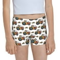 Easygdp Cartoon Tractor Girls Hipster Cotton Underwear Little Girls