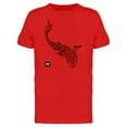 thumbnail image 1 of Japanese Koi Fish Hand Drawn Tee Men's -Image by Shutterstock, 1 of 2