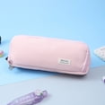 thumbnail image 1 of Japanese Korean Style Multi-layer Cloth Pencil Case – Student Stationery Organizer with Multiple Compartments, Durable Fabric, and Versatile Storage for Cards and Notes Pink, 1 of 5