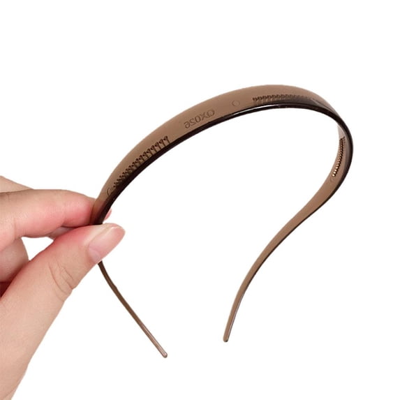 Japanese-Korean Style Resin Plastic Hard Headband with Anti-Slip Design for Women and Girls, Suitable for Various Occasions
