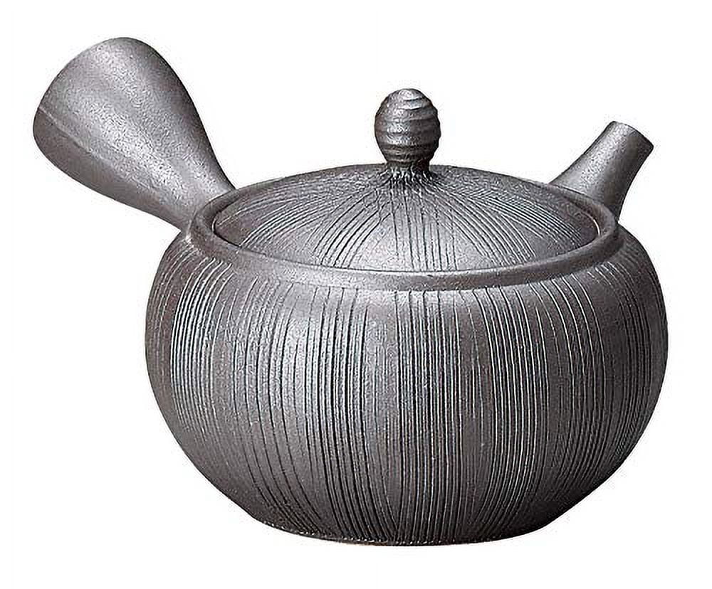 Japanese Kyusu Tokoname Clay Teapot Isshin 11.5 Fluid Onces