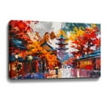 thumbnail image 1 of Japanese Landscape Painting Asakusa Modern Landscapes Home Decor Abstract Wall Art Canvas Wall Art For Home Decoration, 1 of 7