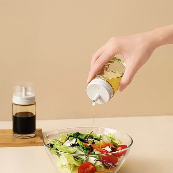 Japanese Leak-Proof Oil Pot - Glass Soy Sauce Bottle for Kitchen - Small Edible Sesame Oil Container