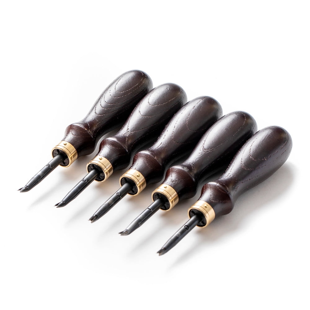 Japanese Leather Edge Beveler, Multiple Sizes