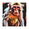 thumbnail image 1 of Japanese Macaque Splendor - Canvas, 1 of 10