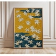 Japanese Maple Leaves Wall Art Print, Vintage Botanical Illustration ...