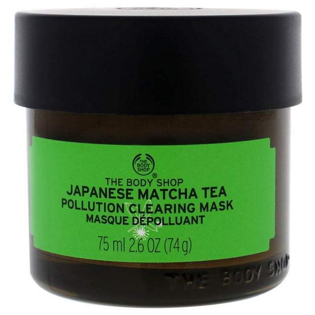 Japanese Matcha Tea Pollution Clearing Mask by The Body Shop for Unisex - 2.6 oz Mask