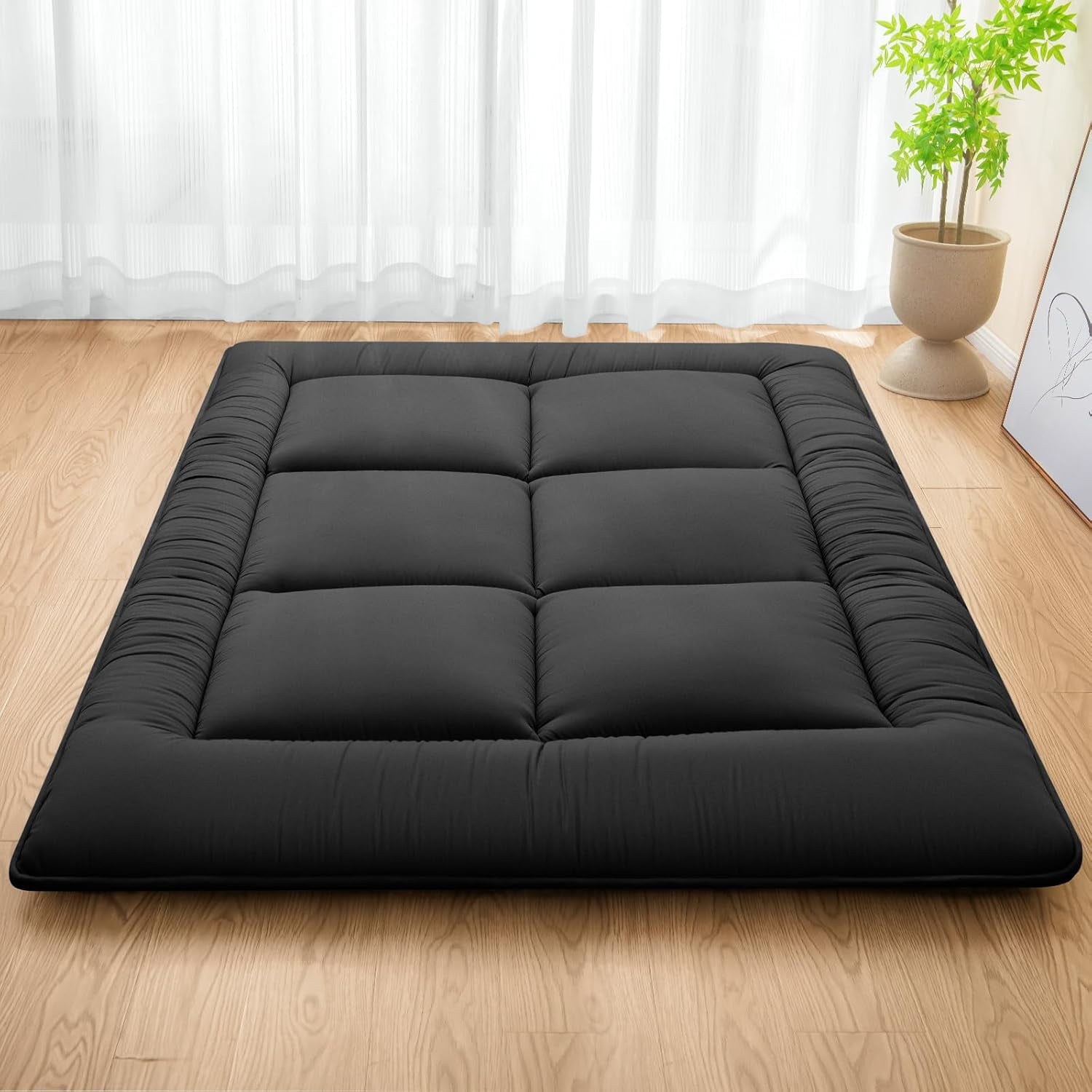 Japanese Mattress,Floor Mattress Thicken Sleeping Mattress Foldable