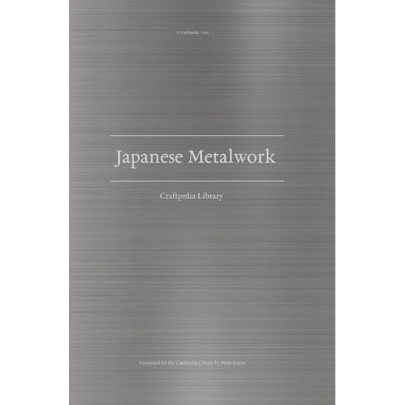 Japanese Metalwork, (Hardcover)