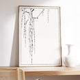 Japanese Minimalist Poster, Tree Branches, Wantanabe Seitei ...