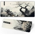 thumbnail image 1 of Japanese Mouse Pad, Large Japanese Desk Mat, XL Anime Gaming Keyboard Mat, Non-Slip Rubber Base, Big Extended Desk Protector for Home Office, 31.5”x11.8”, 1 of 6
