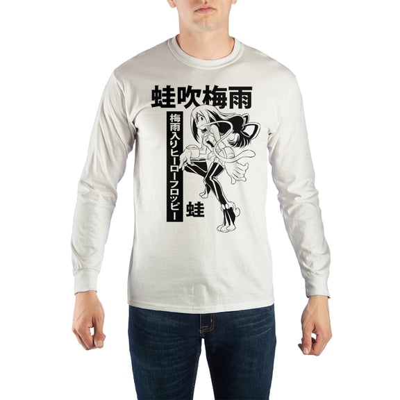 Japanese My Hero Academia Froppy Long Sleeve T-Shirt-3XL