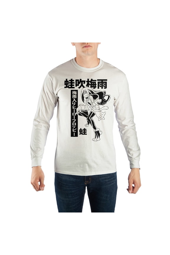 Japanese My Hero Academia Froppy Long Sleeve T-Shirt-Large
