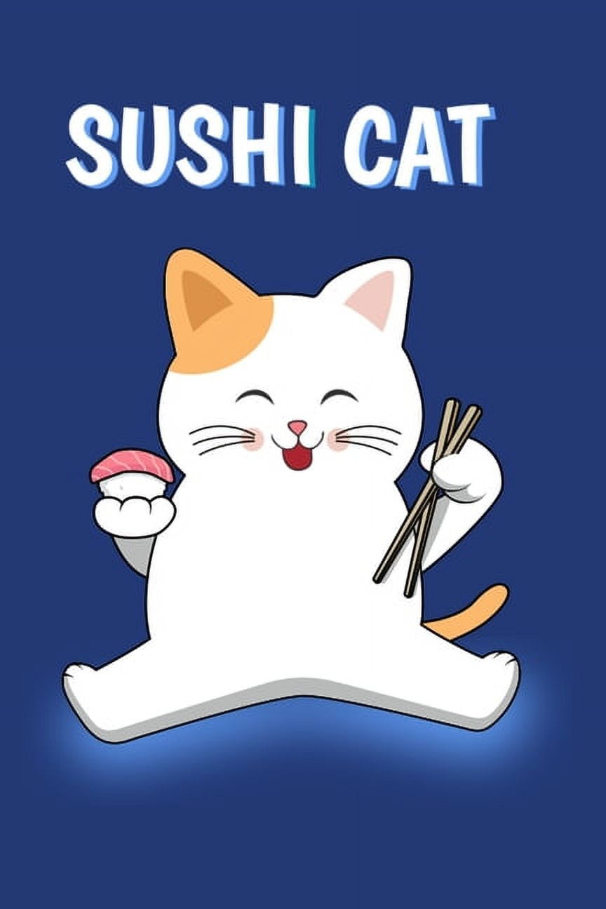 Bento For Men Women Kids - Cat Lover Sushi Box Kawaii Anime Poster