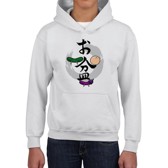 Japanese Obon Summer Holiday Hoodie Juniors -Image by Shutterstock, Large