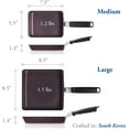 thumbnail image 1 of Japanese Omelette Pan,  Large Size, Nonstick Egg Pan for Cooking, 1 of 6