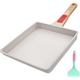 Japanese Omelette Pan Nonstick, Large Tamagoyaki Pan Egg Roll Pan with