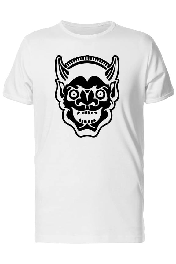 Japanese Oni Demon T-Shirt Men -Image by Shutterstock, Male Small