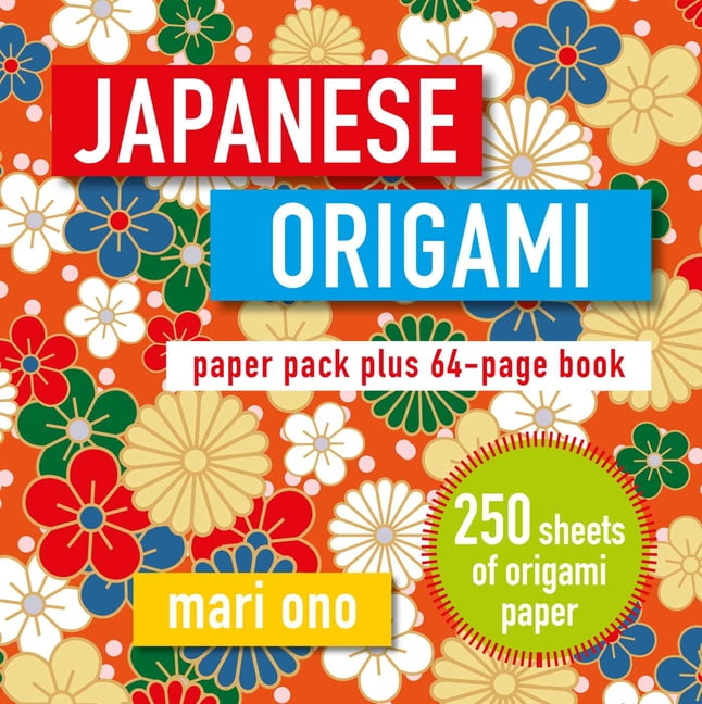 Japanese Origami: Paper Block Plus 64-Page Book, (Paperback)