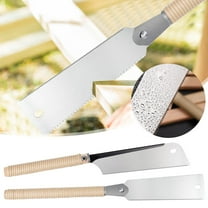 Japanese Pull Saw Double Edge Replaceable Blade Hand Saw 9.5 Inch Woodworking Tool Tools/Office(Multicolor) ,Hulucky