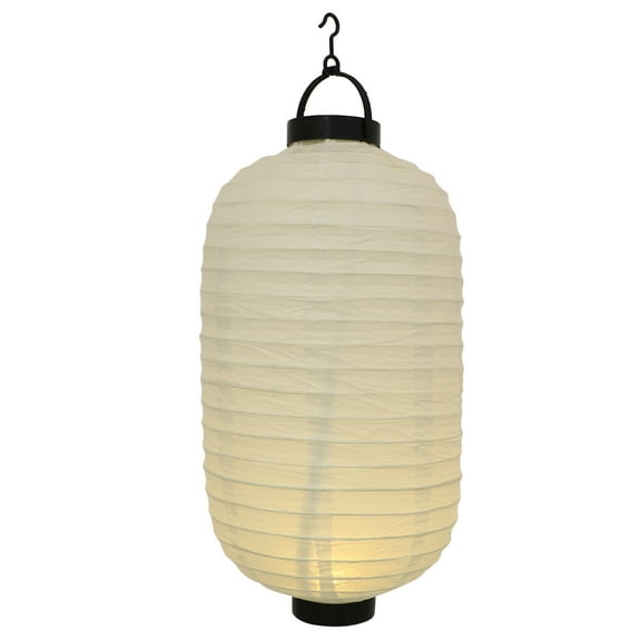 ETHZZLE Decorative Lanterns For Home Decor White 1Set 13.8x7.9x7.9in For Parties Stage
