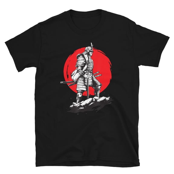 Japanese Rising Ronin Warrior Samurai Bushido Code Swordsmen Anime Gift T-Shirt