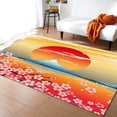 thumbnail image 1 of Japanese Sakura Cherry Blossoms Carpets for Living Room Bedroom Modern Home Large Area Rug Antislip Sofa Coffee Table Floor Mat, 1 of 5