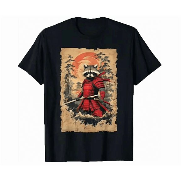 Japanese Samurai Animal Warrior Vintage Style Graphic Shirt Hot Trending Shirt, Vintage Birthday Gift