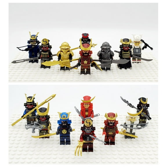 Japanese Samurai Custom Assortment 16pcs Set