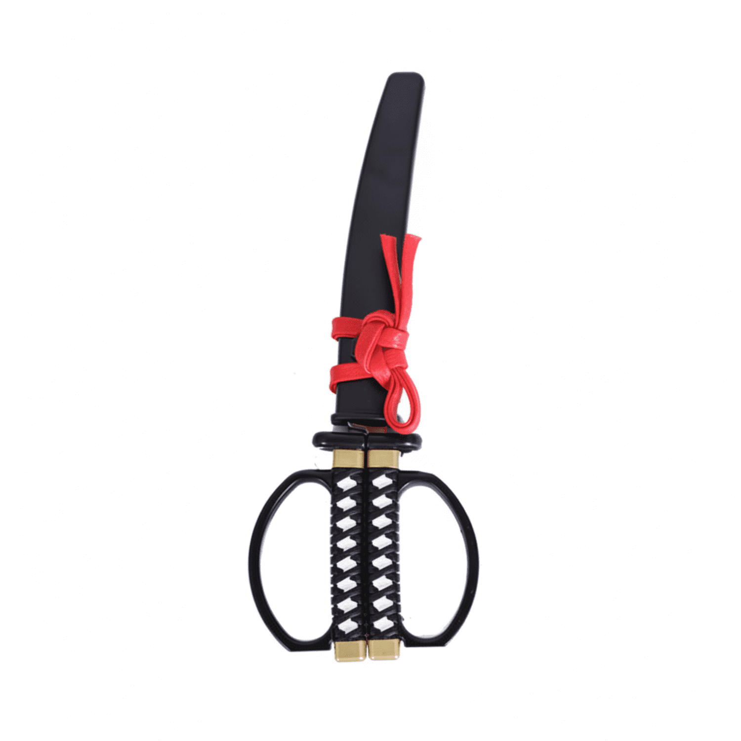 Japanese Samurai Sword Katana Design Scissors BLACK