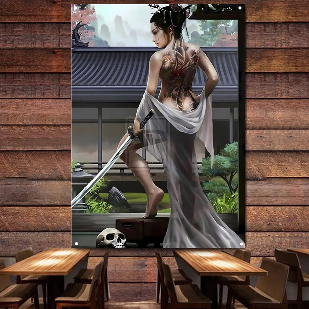 Samurai Bushido van Durro Art als poster, canvas print en meer