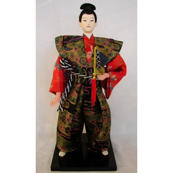 Japanese Samurai Warrior Doll