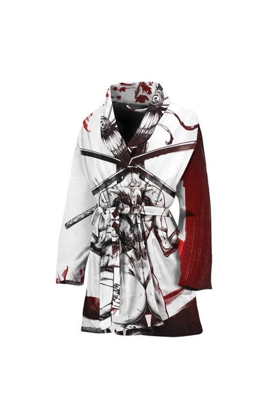 Samurai Inspired Bathrobe For Women
