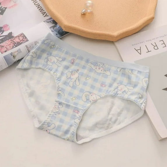 Japanese Sanrio Cinnamoroll Printed Underwear Women Sexy Lingerie Sex Woman Panties Kawaii Y2k Sweet Girl Panties Large size