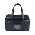 thumbnail image 1 of Japanese JK Uniform Bag, PU Leather Large Capacity Briefcase Handbag, Multi‑Pocket Work School Laptop Tote Bag for Student Cosplay Daily Commute, 1 of 4