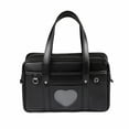 thumbnail image 1 of Japanese JK Uniform Bag, PU Leather Large Capacity Briefcase Handbag, Multi‑Pocket Work School Laptop Tote Bag for Student Cosplay Daily Commute, 1 of 8