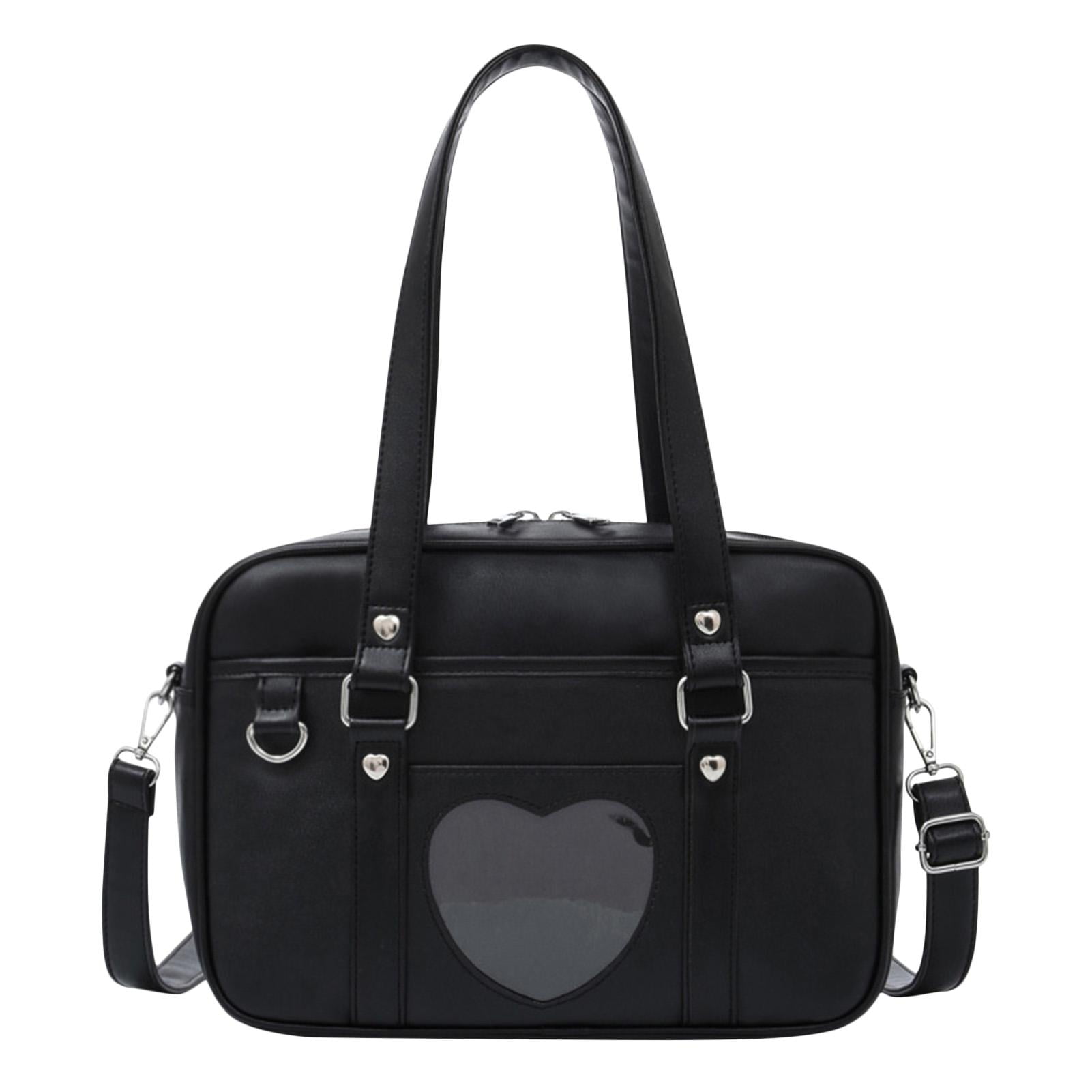 Japanese School Bag Women Handbag Heart Shape School Handbags Cosplay Anime  Tote Bag