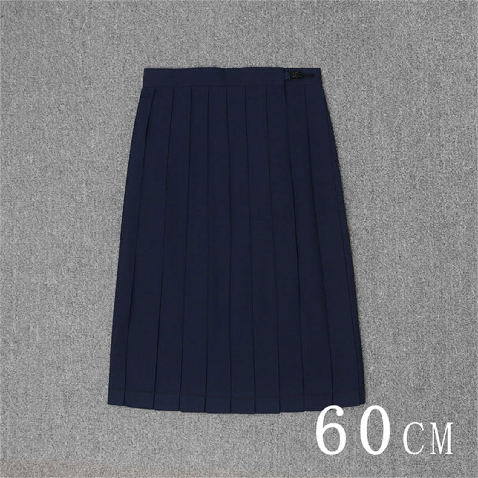 Japanese School Dresses Sailor Suit Plain Pleated Skirt Jk Uniforms