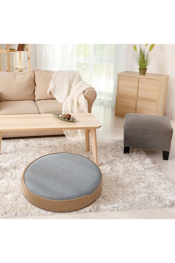 Japanese Seat Cushion, Floor Pouf Mat,Yoga Seat Pillow ,Floor Pillow, Meditation Pillow for Office Yoga Indoor Outdoor Holiday Gifts large Style G
