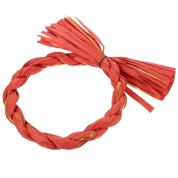 Japanese Shimenawa Wall Hanging Raffia Ring Decor Natural Pendant Spring Easter Wreath Simple