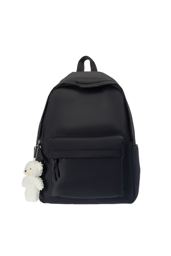 Japanese Simple Backpack 2023 New Korean Fashion Versatile Middle School Student School Bag Large Capacity Travel Bag Plain Backpack Office Backpack Travel Backpack for Women Approved Backpack Travel